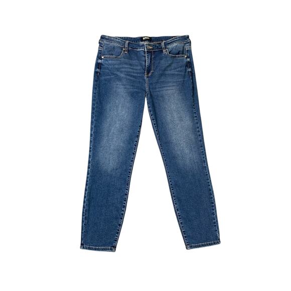 Buffalo David Bitton Jeans Womens 12 Avalon Mid Rise Soft Stretch Ankle Skinny - Picture 1 of 10
